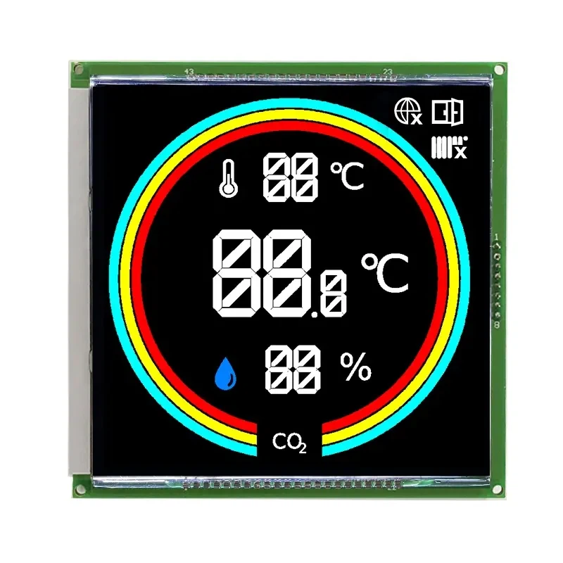 Mô-đun LCD hiển thị đoạn âm 7 tùy chỉnh VA
